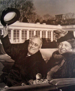 Franklin Delano Roosevelt Eleanor Roosevelt Maximum Social Security via Tony Fisher/Flick