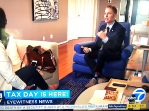 David Rae and Anabel Munoz talk Tax Day Tips with ABC 7 News