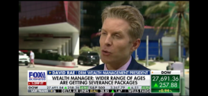 Los Angeles Financial Advisor David Rae on Fox Business Talking Early Retirement Packages